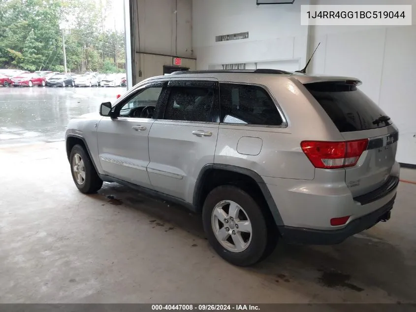 1J4RR4GG1BC519044 2011 Jeep Grand Cherokee Laredo