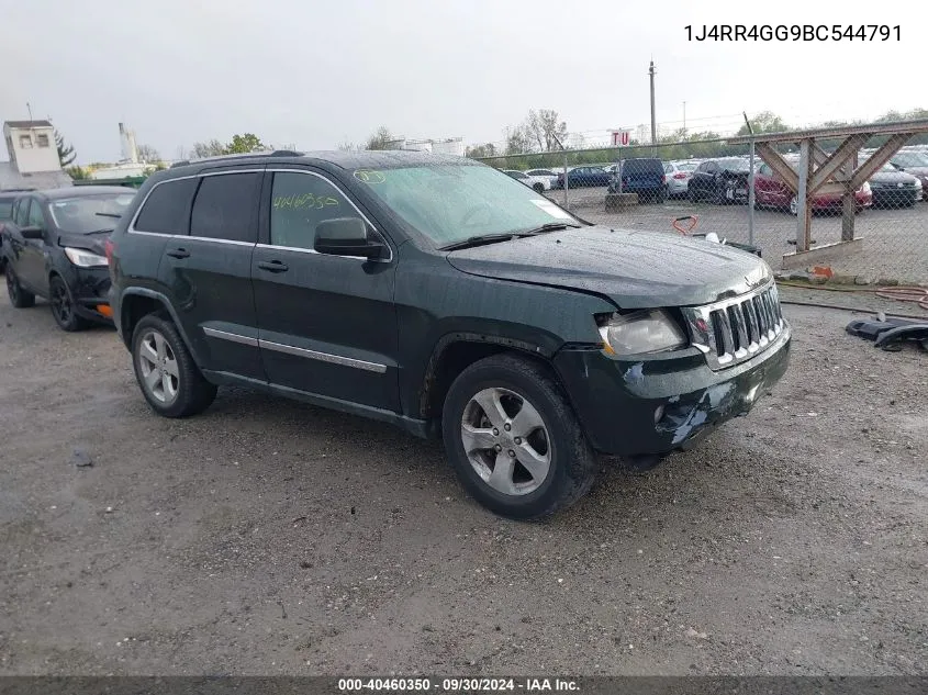 1J4RR4GG9BC544791 2011 Jeep Grand Cherokee Laredo