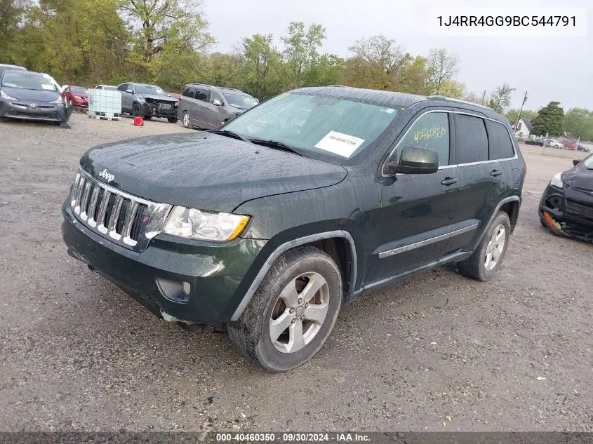 1J4RR4GG9BC544791 2011 Jeep Grand Cherokee Laredo