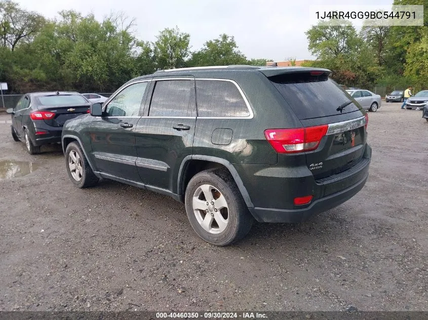 2011 Jeep Grand Cherokee Laredo VIN: 1J4RR4GG9BC544791 Lot: 40460350