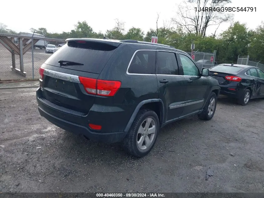 1J4RR4GG9BC544791 2011 Jeep Grand Cherokee Laredo