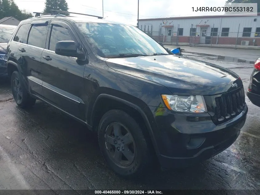 2011 Jeep Grand Cherokee Laredo VIN: 1J4RR4GG7BC553182 Lot: 40465080