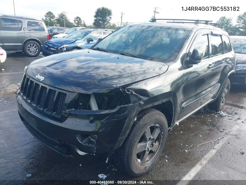 1J4RR4GG7BC553182 2011 Jeep Grand Cherokee Laredo