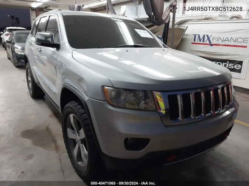 1J4RR5GTXBC512628 2011 Jeep Grand Cherokee Limited