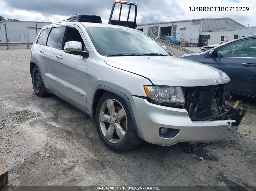 2011 Jeep Grand Cherokee Overland VIN: 1J4RR6GT1BC713209 Lot: 40479851