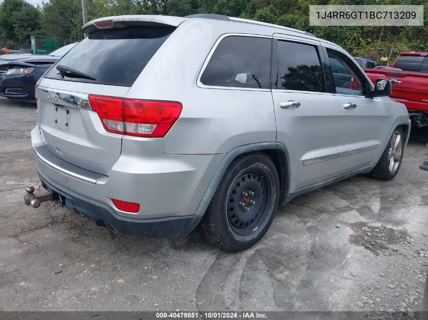 2011 Jeep Grand Cherokee Overland VIN: 1J4RR6GT1BC713209 Lot: 40479851