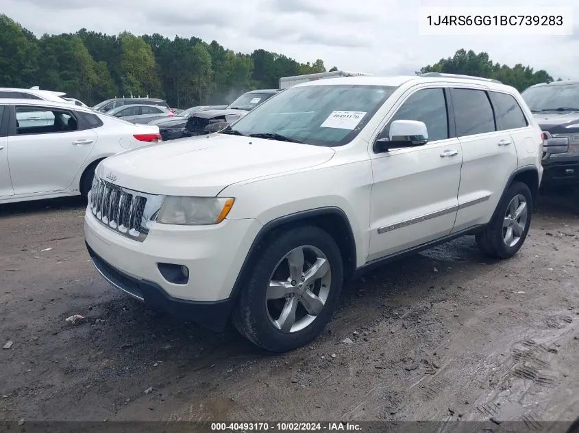 1J4RS6GG1BC739283 2011 Jeep Grand Cherokee Overland