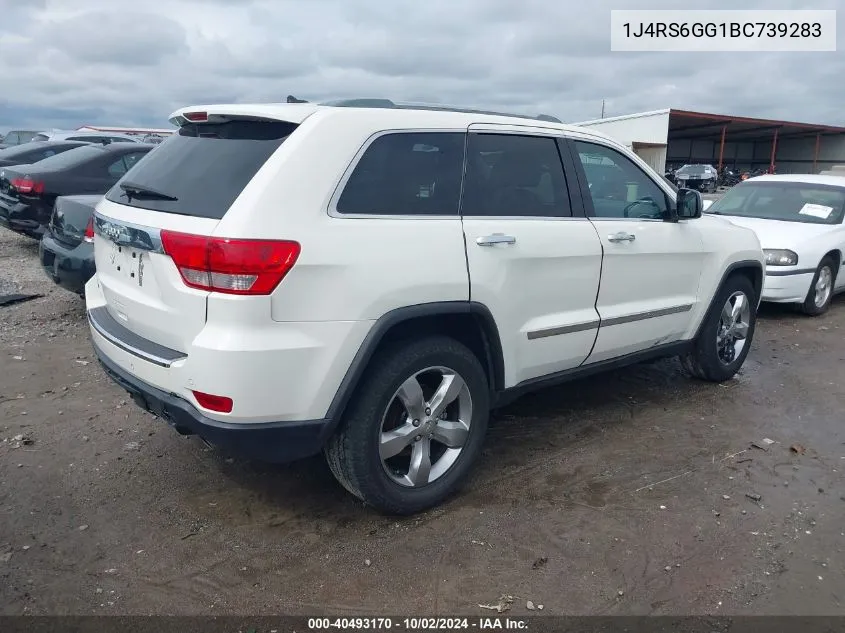 1J4RS6GG1BC739283 2011 Jeep Grand Cherokee Overland