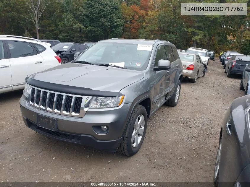 2011 Jeep Grand Cherokee Laredo VIN: 1J4RR4GG2BC717762 Lot: 40555615