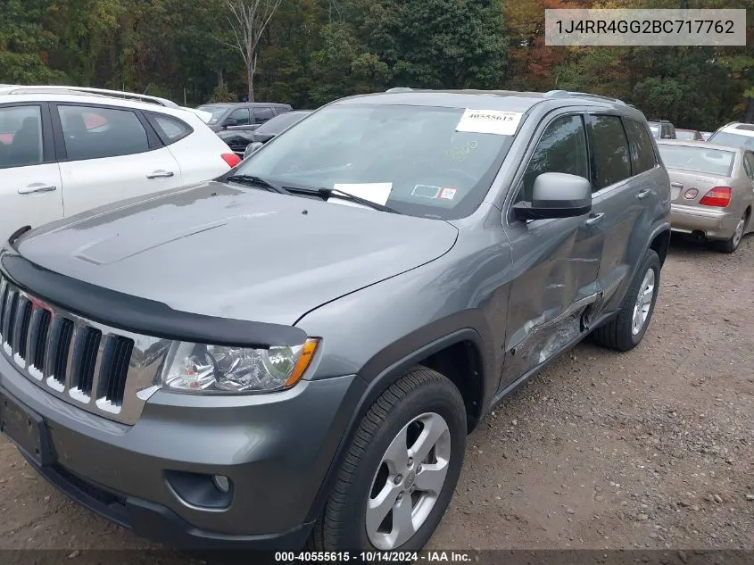 2011 Jeep Grand Cherokee Laredo VIN: 1J4RR4GG2BC717762 Lot: 40555615