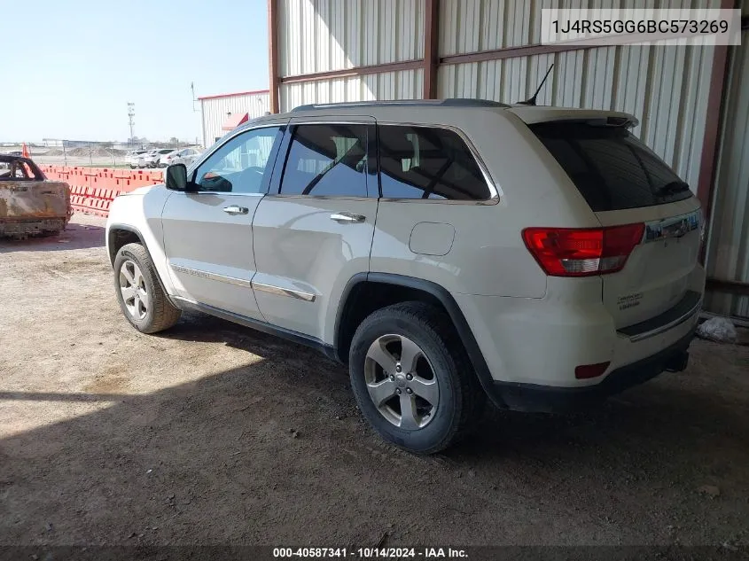 2011 Jeep Grand Cherokee Limited VIN: 1J4RS5GG6BC573269 Lot: 40587341