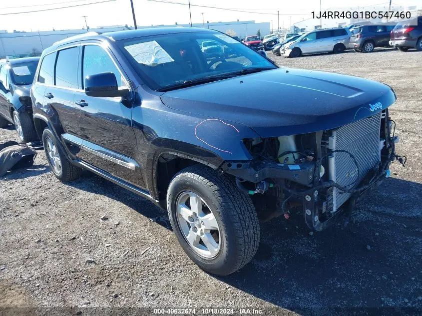 2011 Jeep Grand Cherokee Laredo VIN: 1J4RR4GG1BC547460 Lot: 40632674