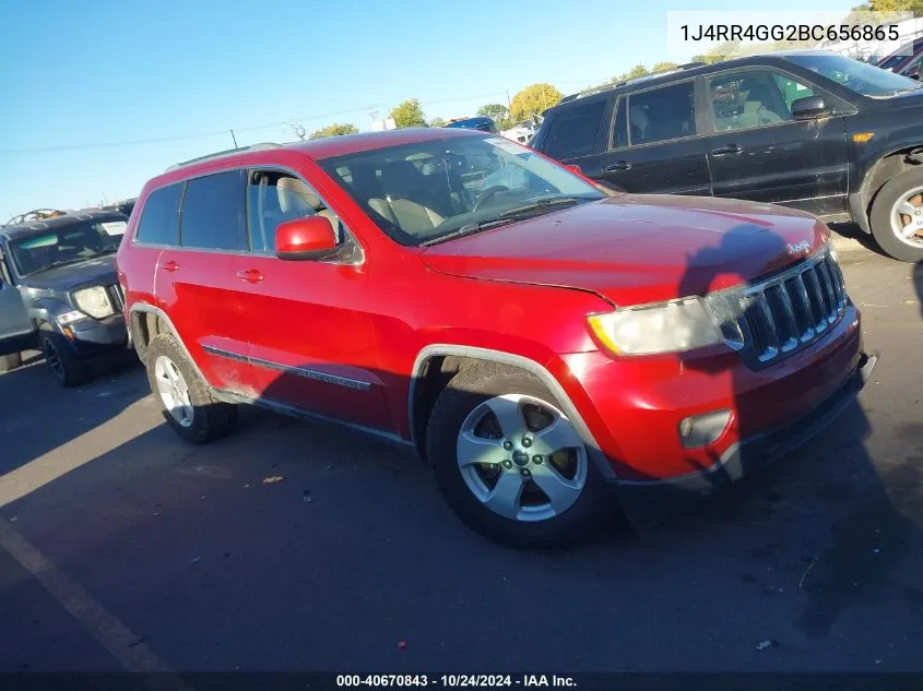 2011 Jeep Grand Cherokee Laredo VIN: 1J4RR4GG2BC656865 Lot: 40670843