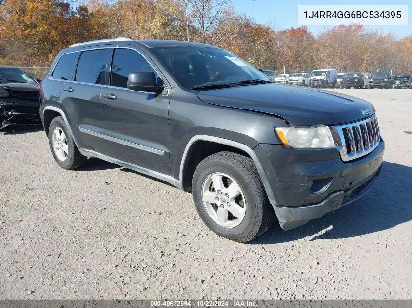 2011 Jeep Grand Cherokee Laredo VIN: 1J4RR4GG6BC534395 Lot: 40672594