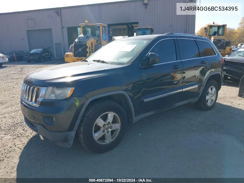 2011 Jeep Grand Cherokee Laredo VIN: 1J4RR4GG6BC534395 Lot: 40672594