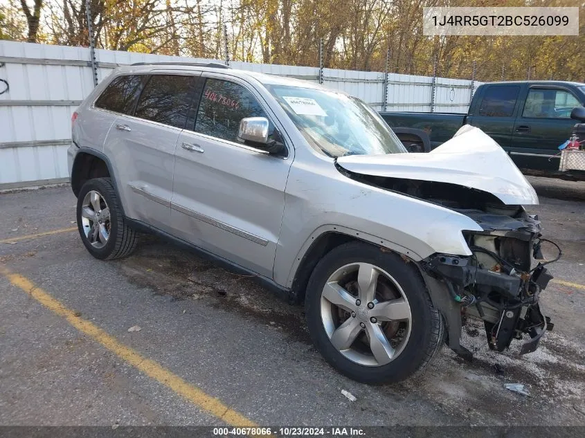 2011 Jeep Grand Cherokee Limited VIN: 1J4RR5GT2BC526099 Lot: 40678066