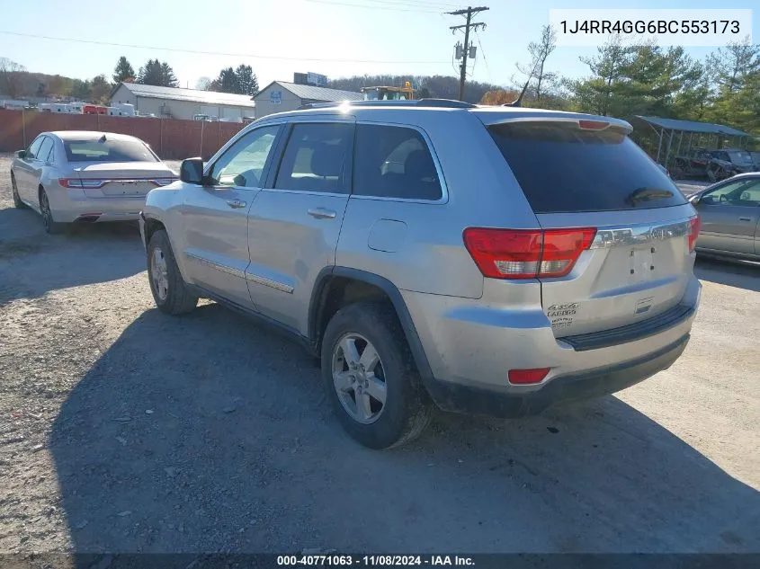 1J4RR4GG6BC553173 2011 Jeep Grand Cherokee Laredo