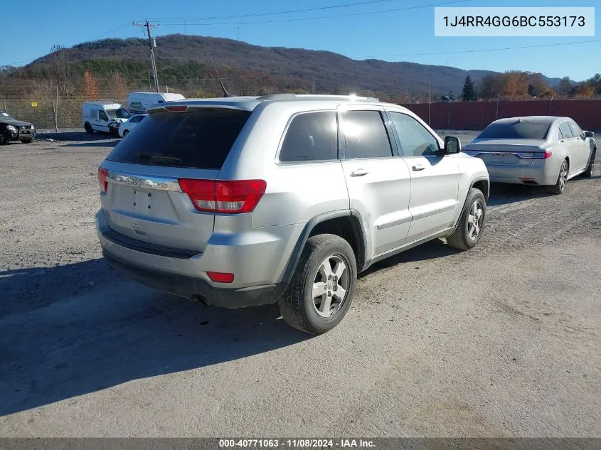 1J4RR4GG6BC553173 2011 Jeep Grand Cherokee Laredo