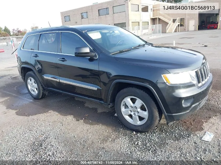 2011 Jeep Grand Cherokee Laredo VIN: 1J4RS4GG1BC568913 Lot: 40786743