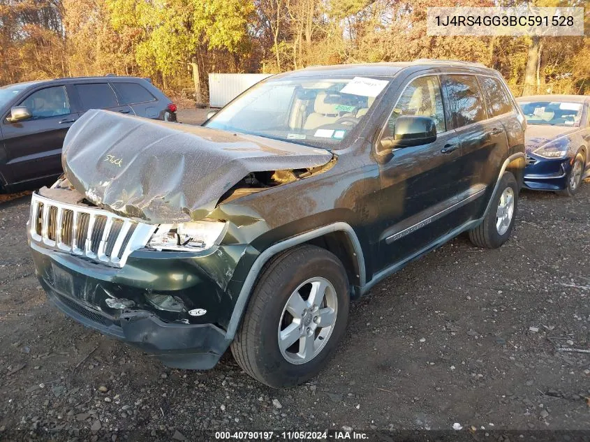 2011 Jeep Grand Cherokee Laredo VIN: 1J4RS4GG3BC591528 Lot: 40790197