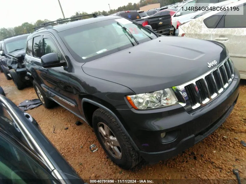 2011 Jeep Grand Cherokee Laredo VIN: 1J4RS4GG4BC661196 Lot: 40791696