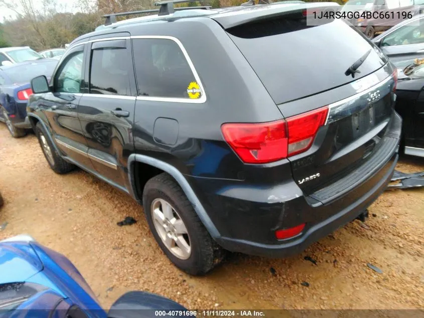 2011 Jeep Grand Cherokee Laredo VIN: 1J4RS4GG4BC661196 Lot: 40791696