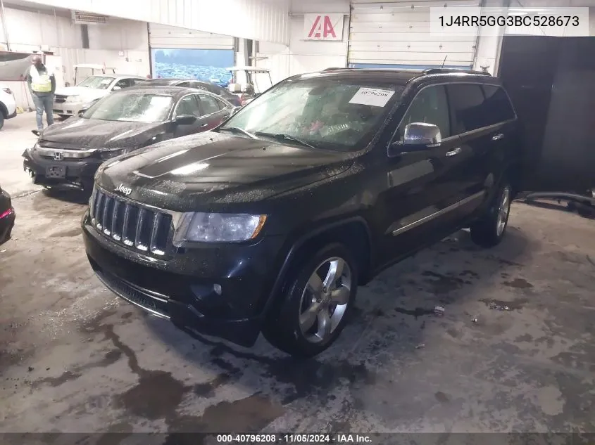 2011 Jeep Grand Cherokee Limited VIN: 1J4RR5GG3BC528673 Lot: 40796208