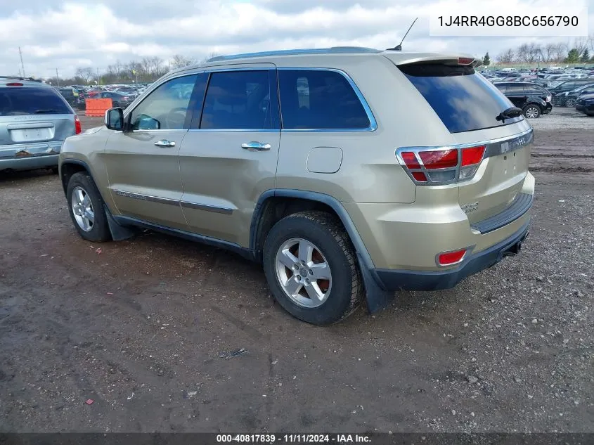 2011 Jeep Grand Cherokee Laredo VIN: 1J4RR4GG8BC656790 Lot: 40817839