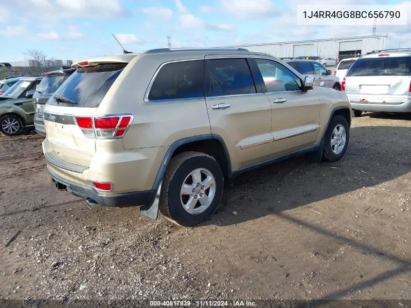 2011 Jeep Grand Cherokee Laredo VIN: 1J4RR4GG8BC656790 Lot: 40817839