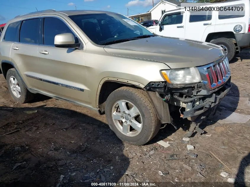 2011 Jeep Grand Cherokee Laredo VIN: 1J4RS4GGXBC644709 Lot: 40817939