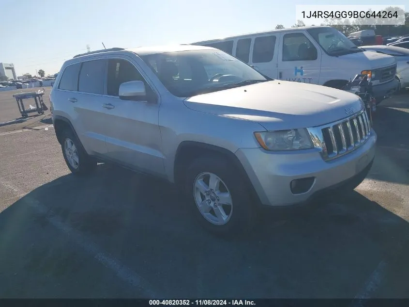 1J4RS4GG9BC644264 2011 Jeep Grand Cherokee Laredo