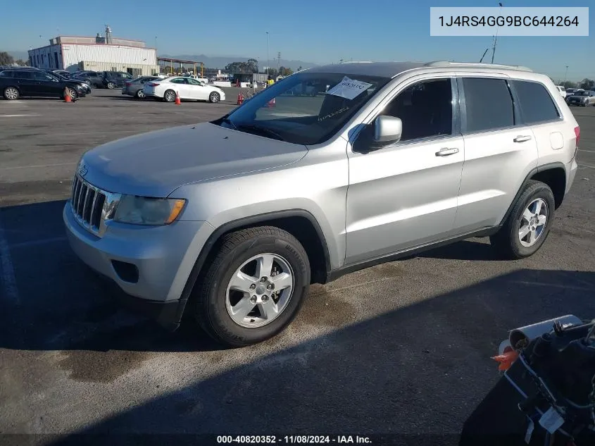 1J4RS4GG9BC644264 2011 Jeep Grand Cherokee Laredo