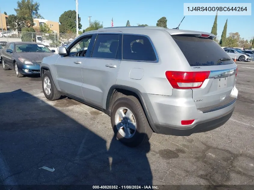 1J4RS4GG9BC644264 2011 Jeep Grand Cherokee Laredo