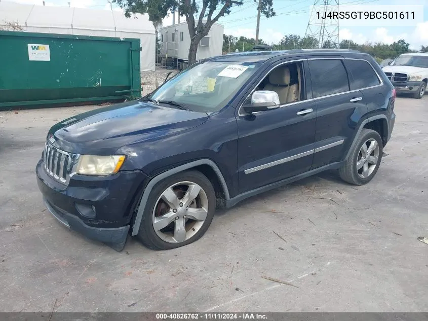 2011 Jeep Grand Cherokee Limited VIN: 1J4RS5GT9BC501611 Lot: 40826762