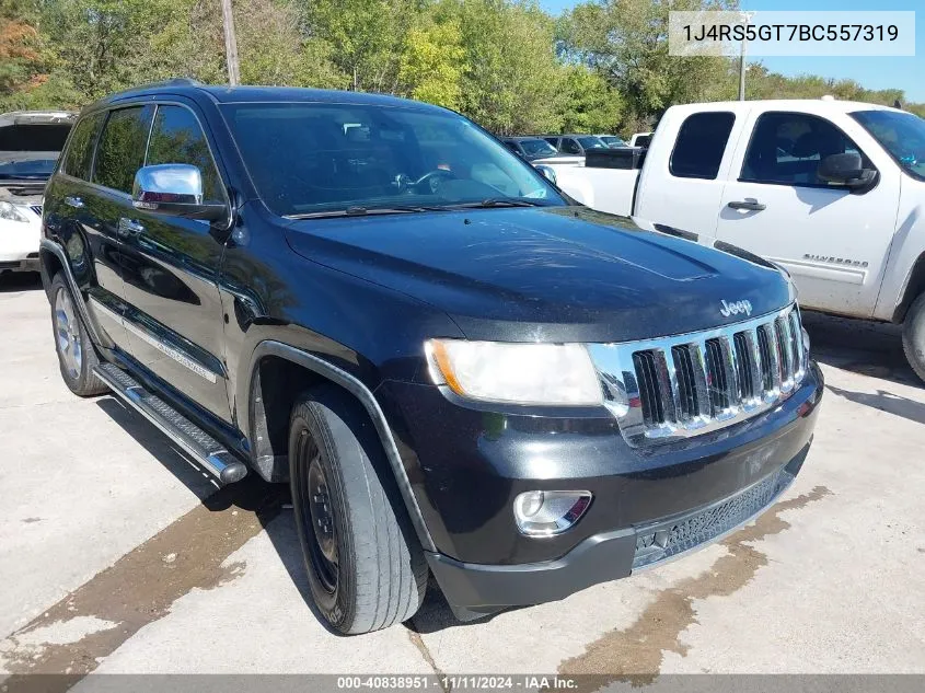 2011 Jeep Grand Cherokee Limited VIN: 1J4RS5GT7BC557319 Lot: 40838951