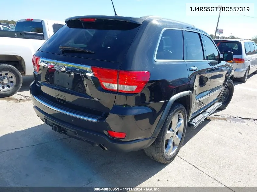 2011 Jeep Grand Cherokee Limited VIN: 1J4RS5GT7BC557319 Lot: 40838951