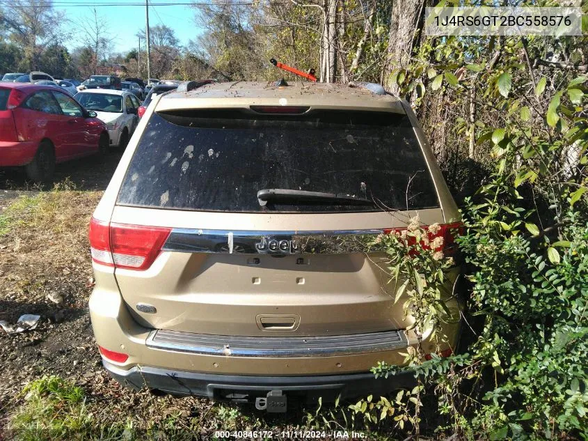 2011 Jeep Grand Cherokee Overland VIN: 1J4RS6GT2BC558576 Lot: 40846172