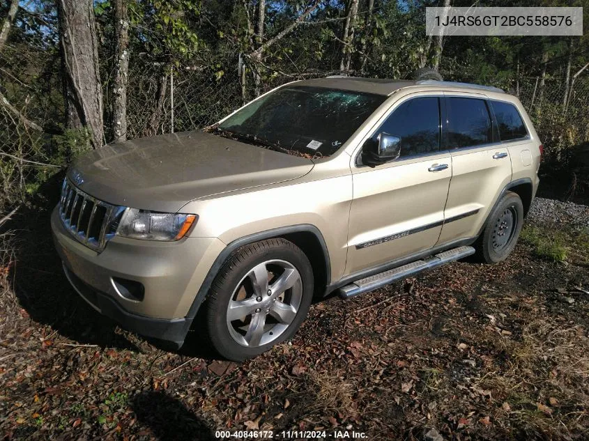 2011 Jeep Grand Cherokee Overland VIN: 1J4RS6GT2BC558576 Lot: 40846172