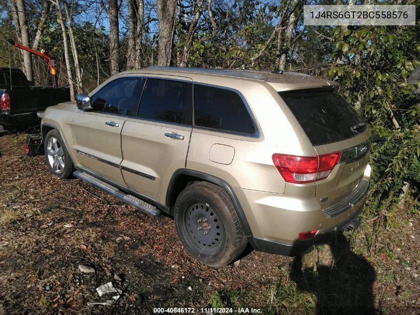 2011 Jeep Grand Cherokee Overland VIN: 1J4RS6GT2BC558576 Lot: 40846172