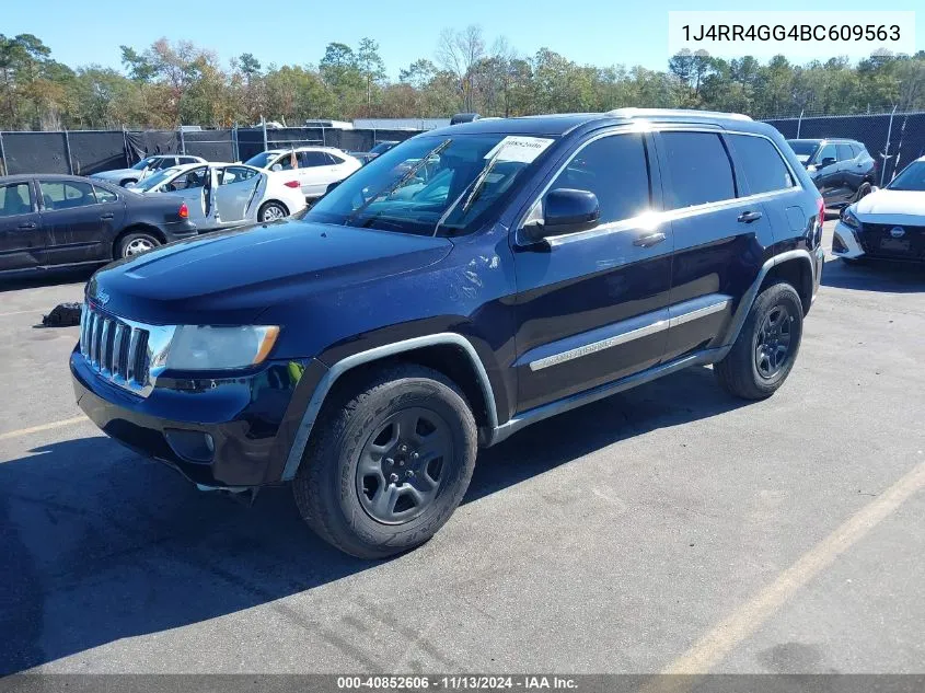 1J4RR4GG4BC609563 2011 Jeep Grand Cherokee Laredo