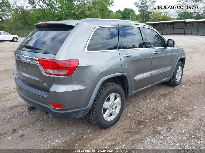 2012 Jeep Grand Cherokee Laredo VIN: 1C4RJEAG7CC119776 Lot: 39308169