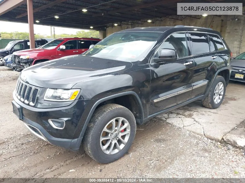 1C4RJFAG5CC123878 2012 Jeep Grand Cherokee Laredo