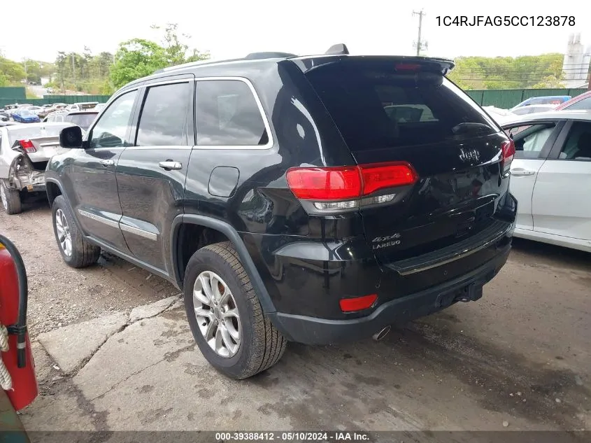 1C4RJFAG5CC123878 2012 Jeep Grand Cherokee Laredo