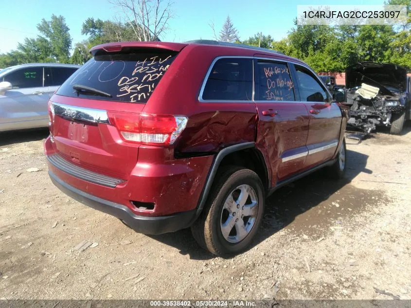 2012 Jeep Grand Cherokee Laredo VIN: 1C4RJFAG2CC253097 Lot: 39538402