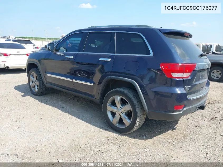 2012 Jeep Grand Cherokee Overland VIN: 1C4RJFCG9CC176077 Lot: 39844271