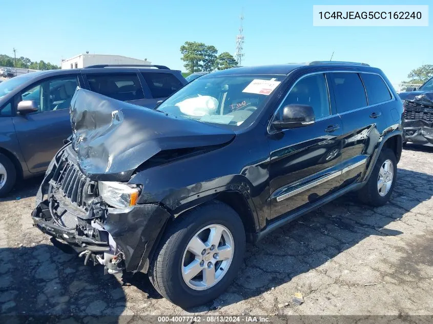 1C4RJEAG5CC162240 2012 Jeep Grand Cherokee Laredo