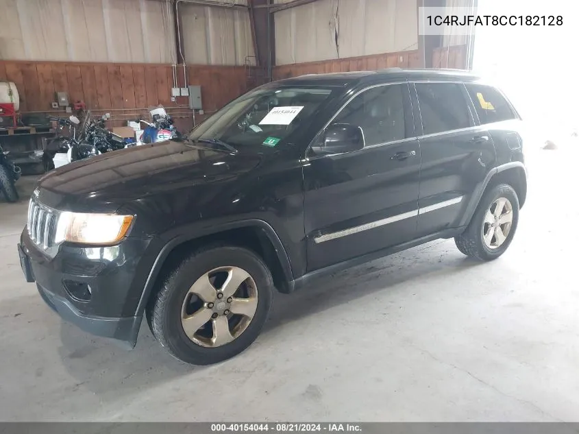 2012 Jeep Grand Cherokee Laredo VIN: 1C4RJFAT8CC182128 Lot: 40154044