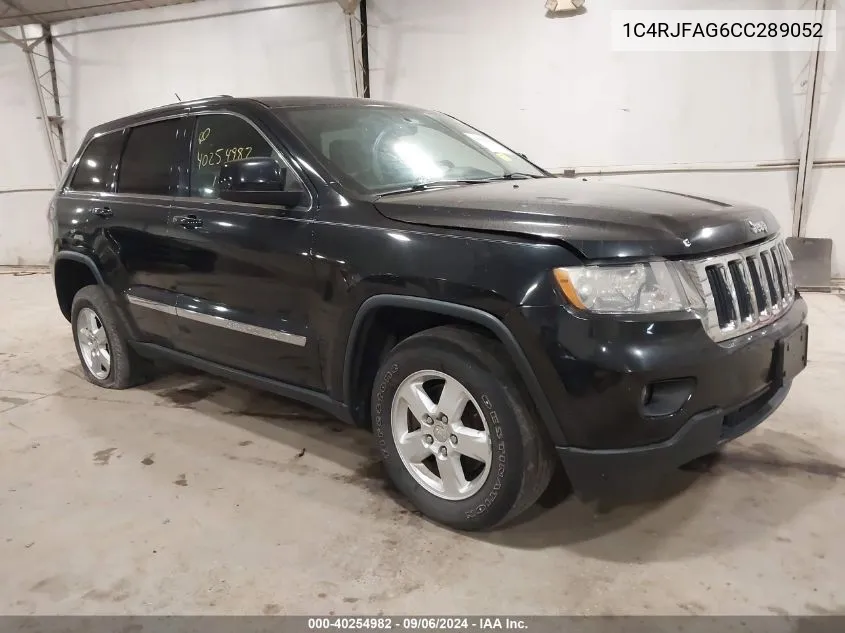 2012 Jeep Grand Cherokee Laredo VIN: 1C4RJFAG6CC289052 Lot: 40254982