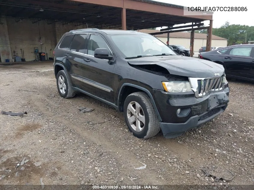 1C4RJFAG7CC288086 2012 Jeep Grand Cherokee Laredo