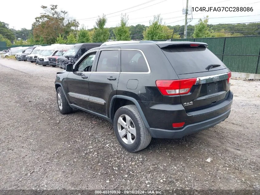 1C4RJFAG7CC288086 2012 Jeep Grand Cherokee Laredo